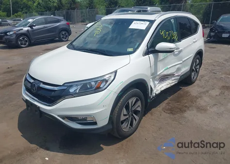 2015 Honda Cr-V Touring from USA, damaged, VIN 5J6RM4H99FL074072